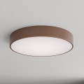 Brilagi - Koupelnové stropní svítidlo se senzorem pohybu a soumraku CLARE 4xE27/24W/230V pr. 50 cm hnědá IP54