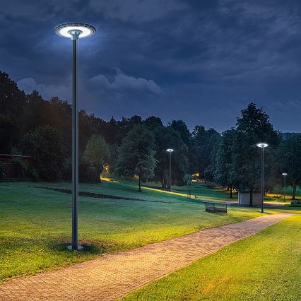 Brilagi - Kovová tyč pro sloup venkovního osvětlení URBAN 3 m stožár pr. 58 mm antracit