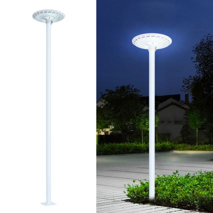 Brilagi - Kovová tyč pro sloup venkovního osvětlení URBAN 3 m stožár pr. 58 mm bílá