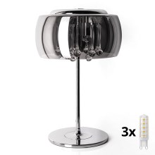 Brilagi - Křišťálová stolní lampa JEWEL 3xG9/42W/230V
