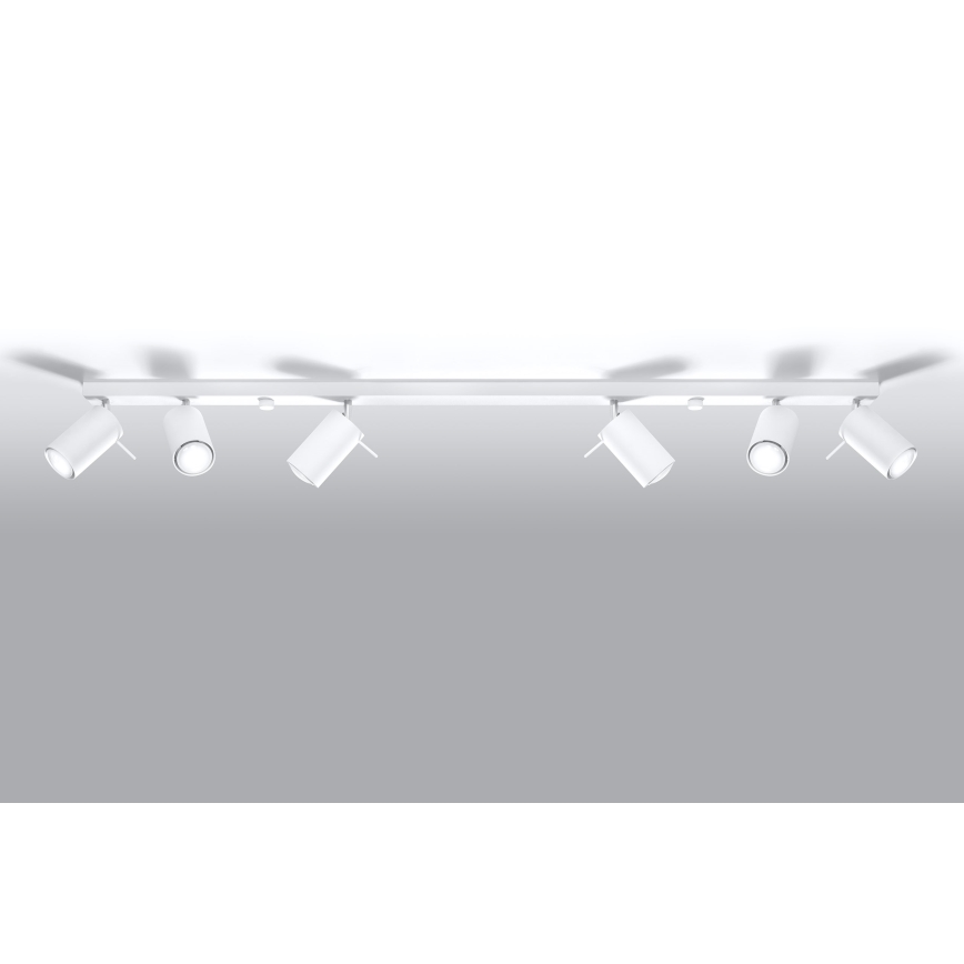 Brilagi -  LED Bodové svítidlo ASMUS 6xGU10/7W/230V bílá