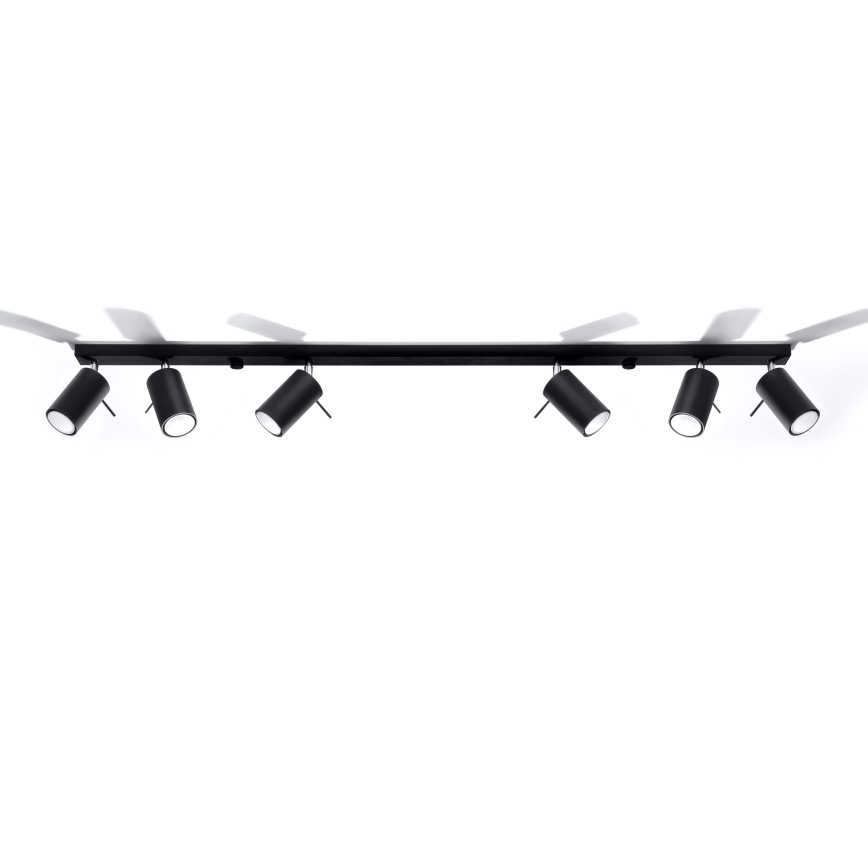 Brilagi -  LED Bodové svítidlo ASMUS 6xGU10/7W/230V černá