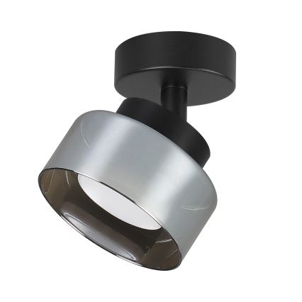 Brilagi - LED Bodové svítidlo AURA LUX 1xGX53/30W/230V pr. 13 cm černá/kouřová