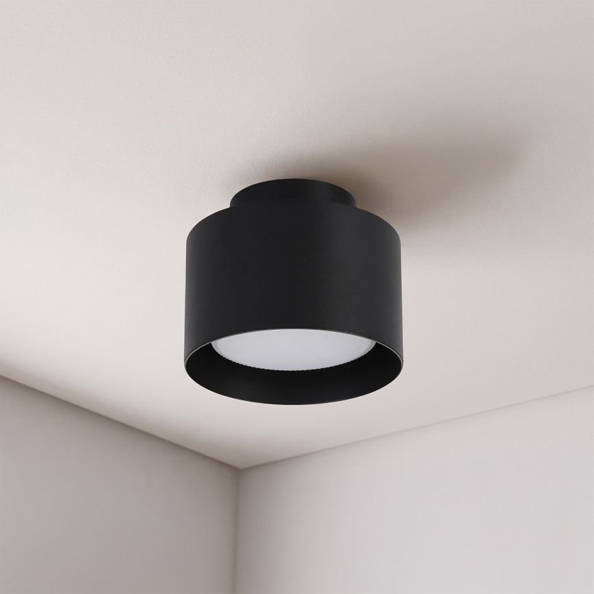 BRILAGI - LED Bodové svítidlo BACKLIT 1xGX53/15W/230V + LED/3W pr. 10 cm černá