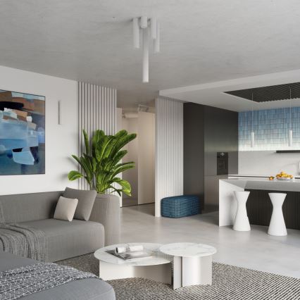 Brilagi - LED Bodové svítidlo CRESTO 1xGU10/10W/230V 10 cm bílá