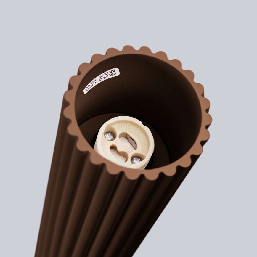 Brilagi - LED Bodové svítidlo CRESTO 1xGU10/10W/230V 10 cm hnědá