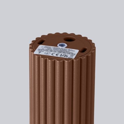 Brilagi - LED Bodové svítidlo CRESTO 1xGU10/10W/230V 10 cm hnědá