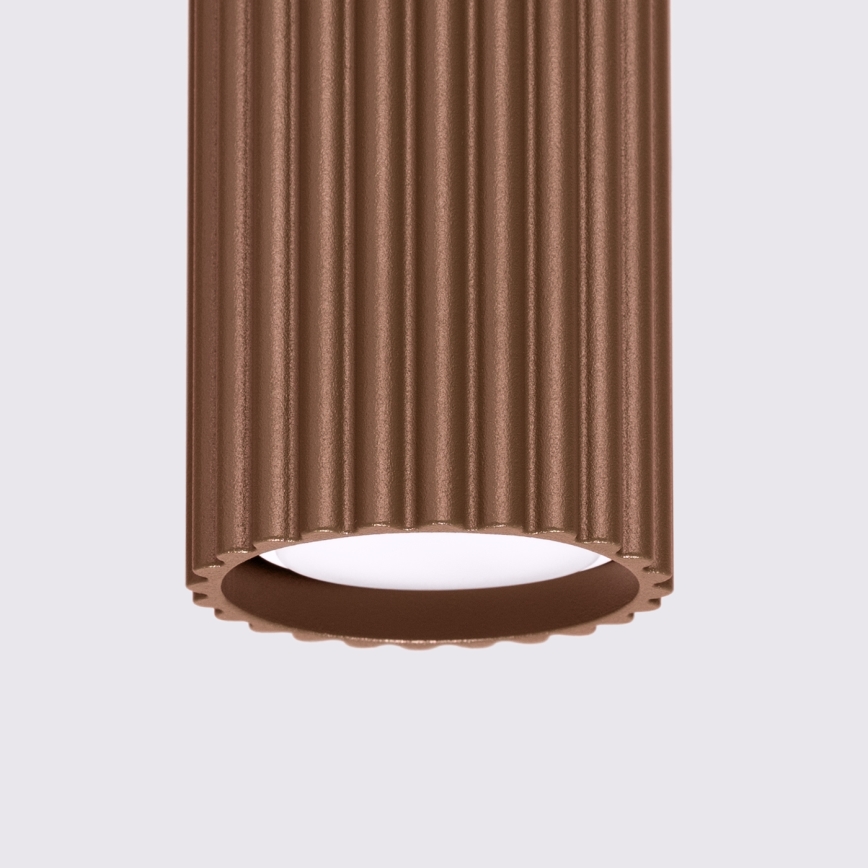 Brilagi - LED Bodové svítidlo CRESTO 1xGU10/10W/230V 10 cm hnědá