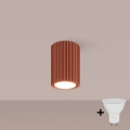 BRILAGI - LED Bodové svítidlo CRESTO 1xGU10/10W/230V 10 cm oranžová
