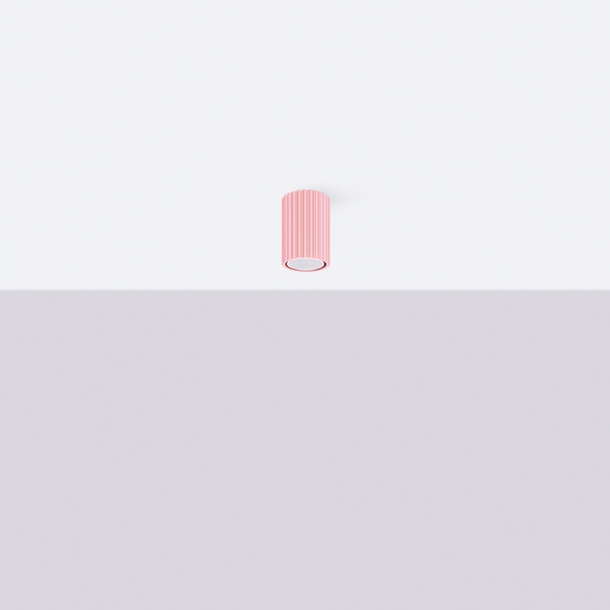 Brilagi - LED Bodové svítidlo CRESTO 1xGU10/10W/230V 10 cm růžová