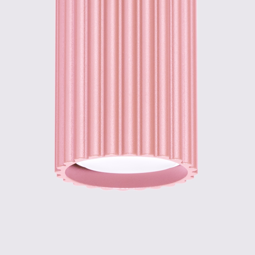 Brilagi - LED Bodové svítidlo CRESTO 1xGU10/10W/230V 10 cm růžová