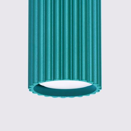 Brilagi - LED Bodové svítidlo CRESTO 1xGU10/10W/230V 10 cm tyrkysová