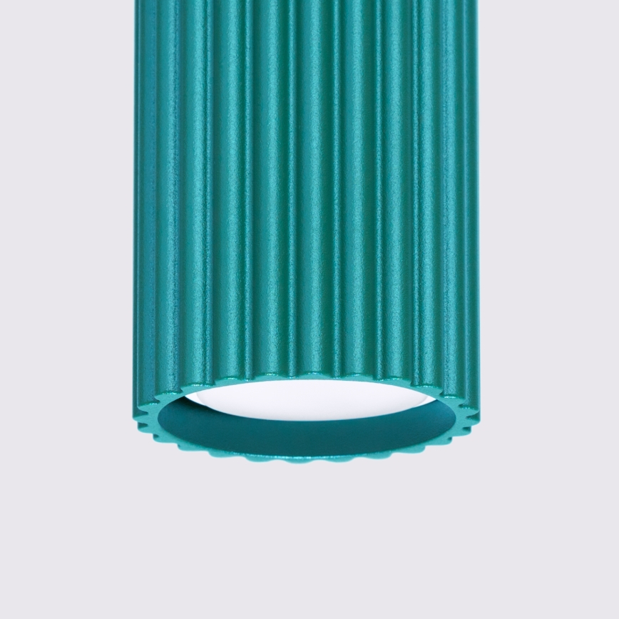 Brilagi - LED Bodové svítidlo CRESTO 1xGU10/10W/230V 10 cm tyrkysová