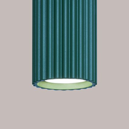 Brilagi - LED Bodové svítidlo CRESTO 1xGU10/10W/230V 10 cm tyrkysová