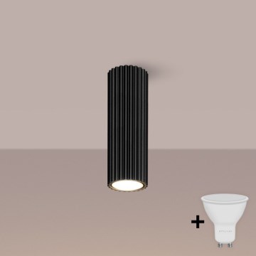 Brilagi - LED Bodové svítidlo CRESTO 1xGU10/10W/230V 20 cm černá