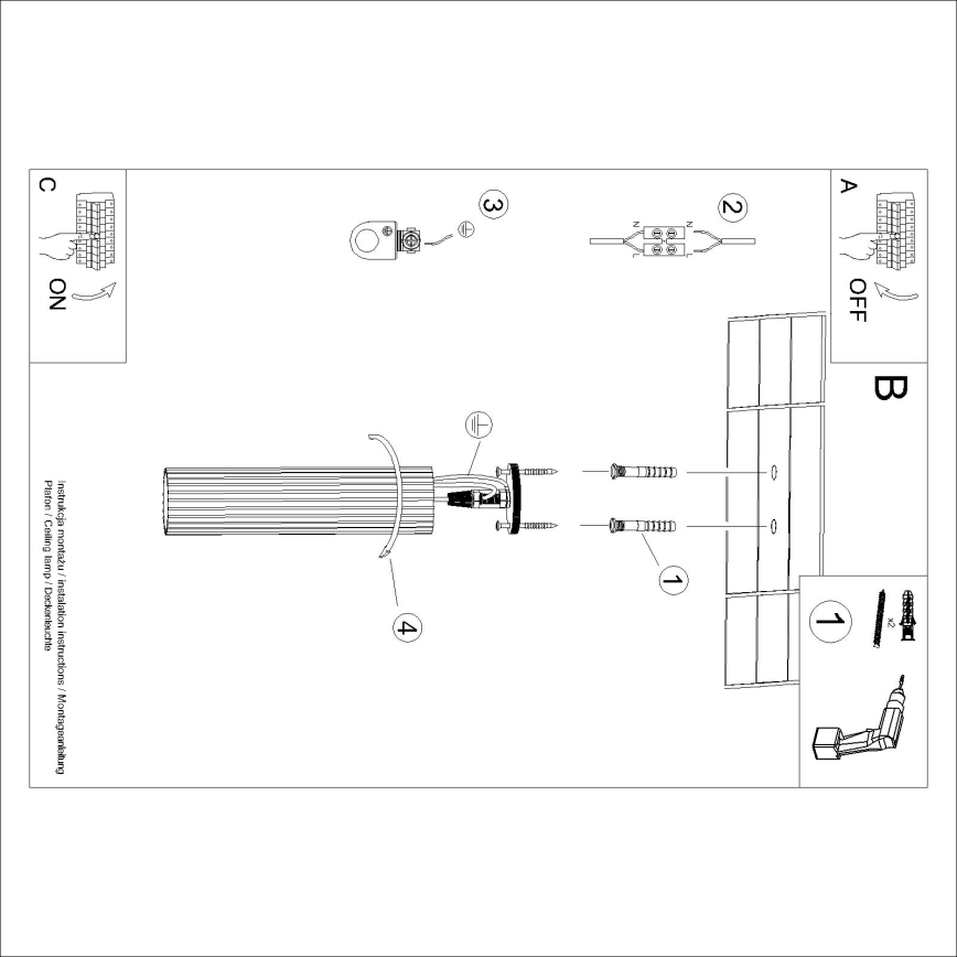 Brilagi - LED Bodové svítidlo CRESTO 1xGU10/10W/230V 30 cm červená
