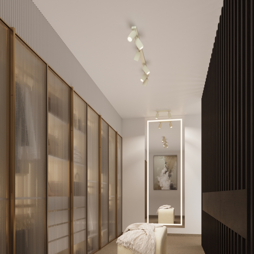 Brilagi - LED Bodové svítidlo CRESTO 1xGU10/10W/230V 30 cm krémová