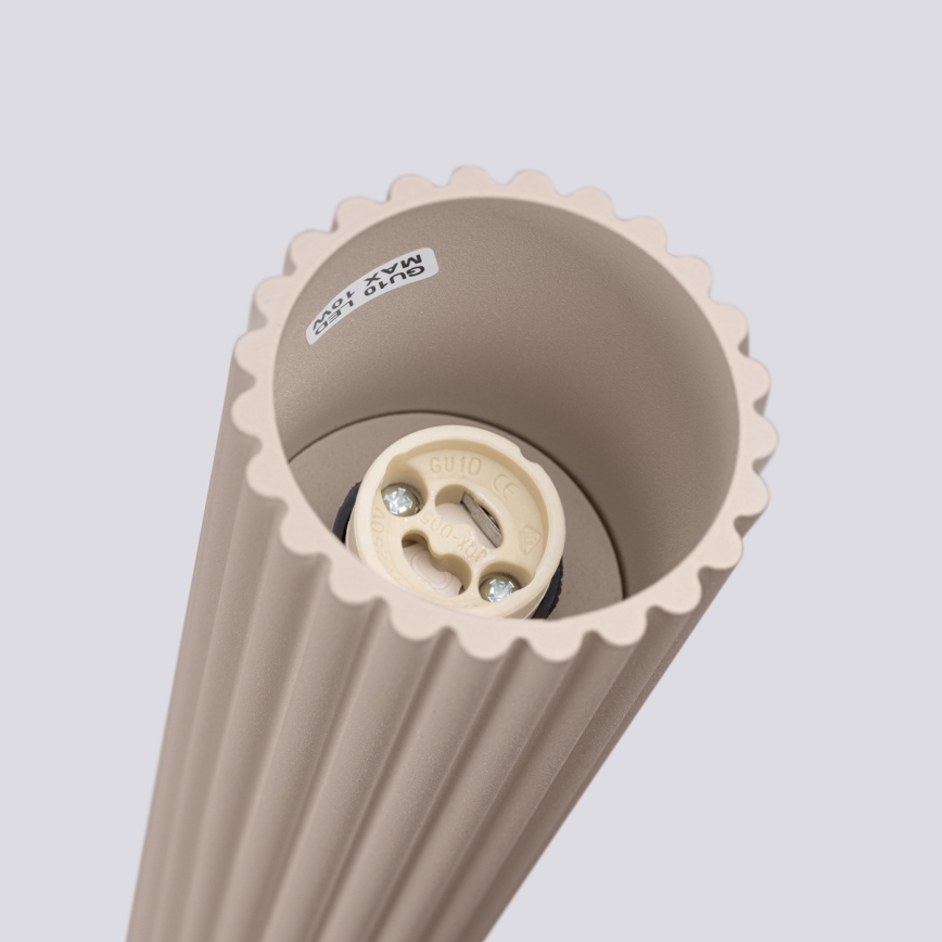Brilagi - LED Bodové svítidlo CRESTO 1xGU10/10W/230V 40 cm taupe
