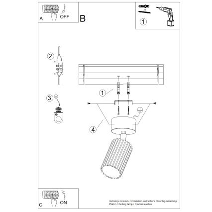 Brilagi - LED Bodové svítidlo CRESTO 1xGU10/10W/230V černá