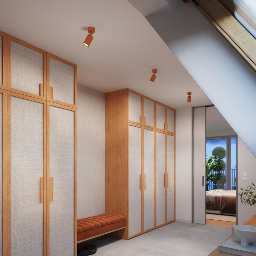 Brilagi - LED Bodové svítidlo CRESTO 1xGU10/10W/230V červená