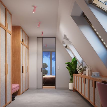 Brilagi - LED Bodové svítidlo CRESTO 1xGU10/10W/230V růžová