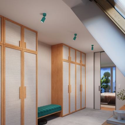 Brilagi - LED Bodové svítidlo CRESTO 1xGU10/10W/230V tyrkysová