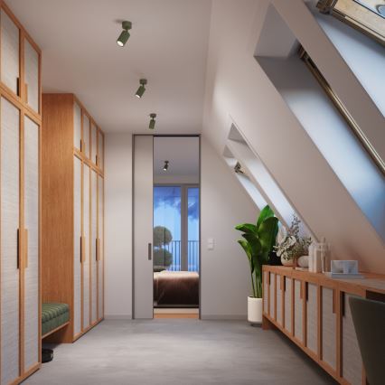 Brilagi - LED Bodové svítidlo CRESTO 1xGU10/10W/230V zelená