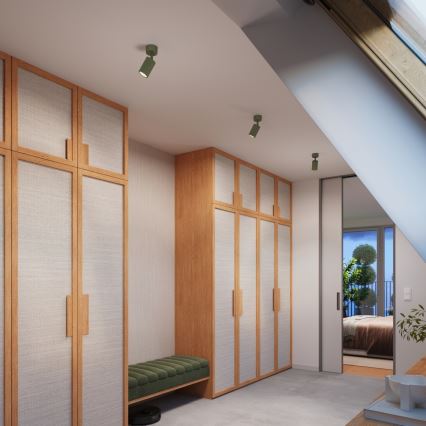 Brilagi - LED Bodové svítidlo CRESTO 1xGU10/10W/230V zelená