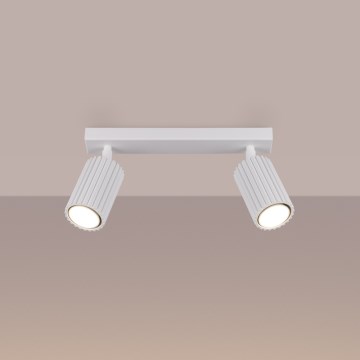 Brilagi - LED Bodové svítidlo CRESTO 2xGU10/10W/230V bílá