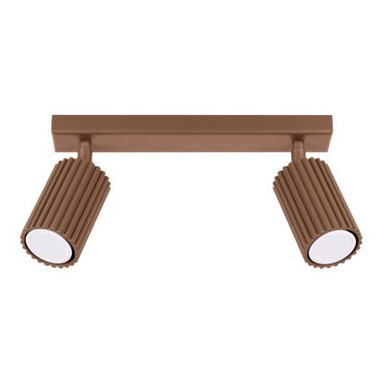 Brilagi - LED Bodové svítidlo CRESTO 2xGU10/10W/230V hnědá