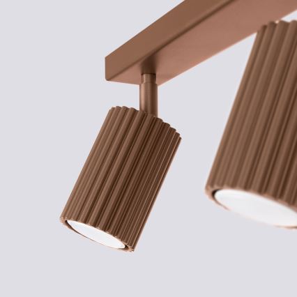 Brilagi - LED Bodové svítidlo CRESTO 2xGU10/10W/230V hnědá