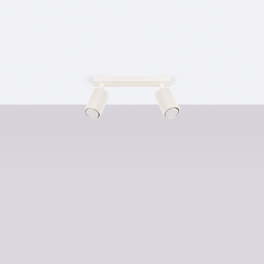 Brilagi - LED Bodové svítidlo CRESTO 2xGU10/10W/230V krémová