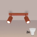 BRILAGI - LED Bodové svítidlo CRESTO 2xGU10/10W/230V oranžová