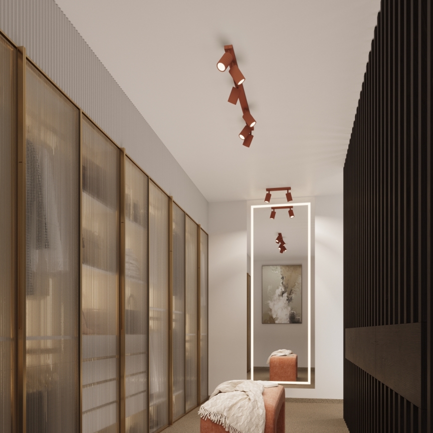 BRILAGI - LED Bodové svítidlo CRESTO 2xGU10/10W/230V oranžová