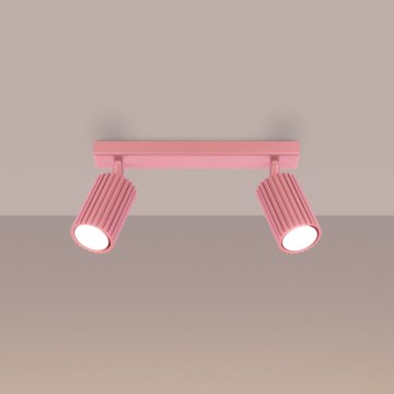 Brilagi - LED Bodové svítidlo CRESTO 2xGU10/10W/230V růžová