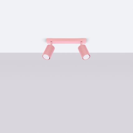 Brilagi - LED Bodové svítidlo CRESTO 2xGU10/10W/230V růžová