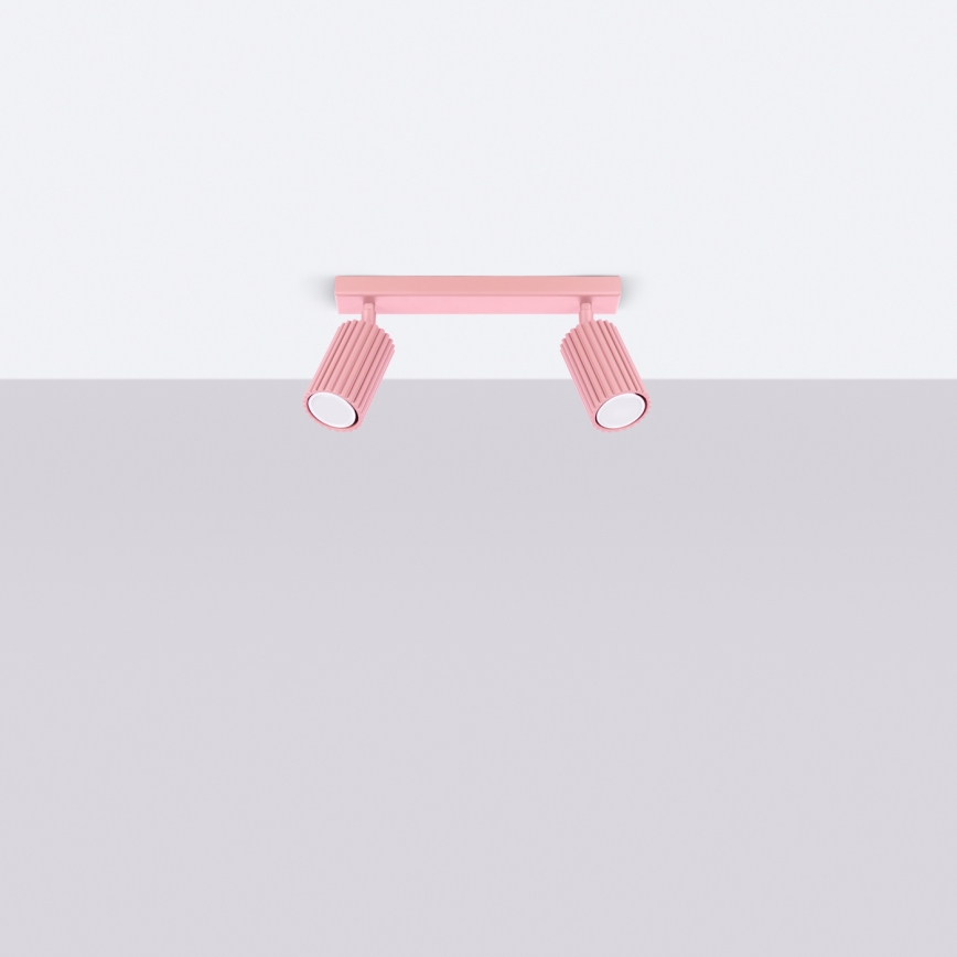Brilagi - LED Bodové svítidlo CRESTO 2xGU10/10W/230V růžová