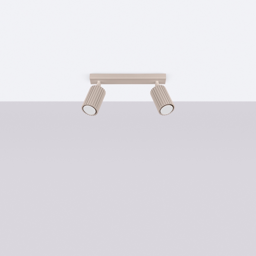 Brilagi - LED Bodové svítidlo CRESTO 2xGU10/10W/230V taupe