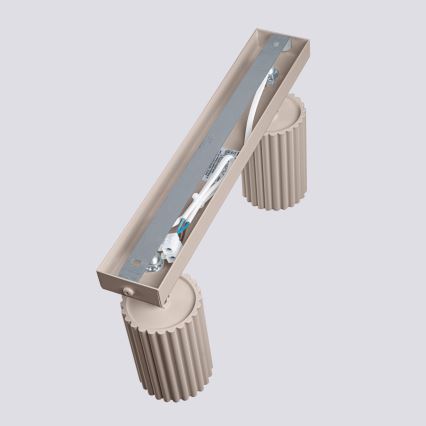 Brilagi - LED Bodové svítidlo CRESTO 2xGU10/10W/230V taupe