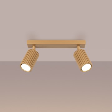 Brilagi - LED Bodové svítidlo CRESTO 2xGU10/10W/230V zlatá