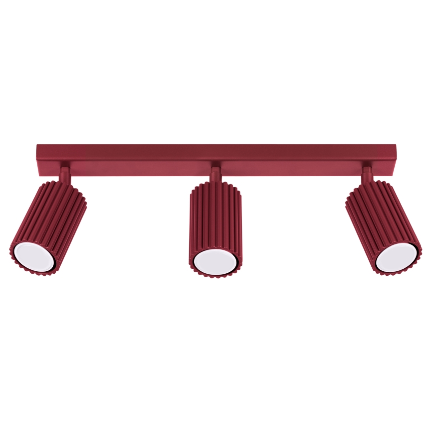 Brilagi - LED Bodové svítidlo CRESTO 3xGU10/10W/230V burgundy