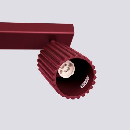 Brilagi - LED Bodové svítidlo CRESTO 3xGU10/10W/230V burgundy