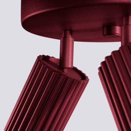 Brilagi - LED Bodové svítidlo CRESTO 3xGU10/10W/230V burgundy