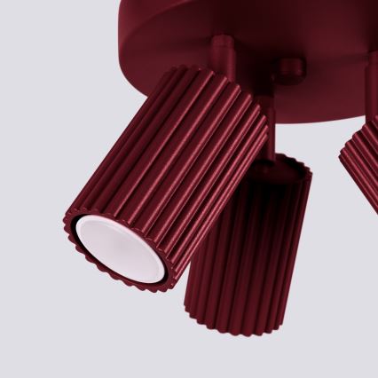 Brilagi - LED Bodové svítidlo CRESTO 3xGU10/10W/230V burgundy