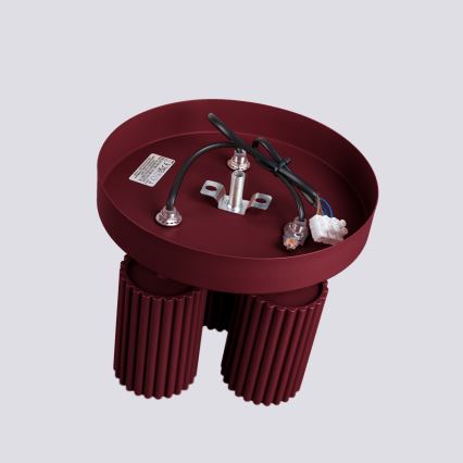 Brilagi - LED Bodové svítidlo CRESTO 3xGU10/10W/230V burgundy