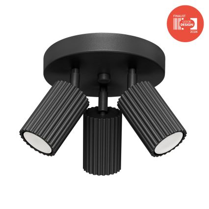 Brilagi - LED Bodové svítidlo CRESTO 3xGU10/10W/230V černá