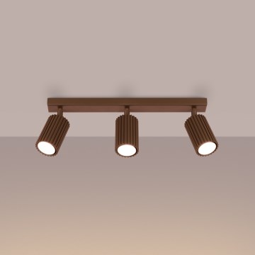 Brilagi - LED Bodové svítidlo CRESTO 3xGU10/10W/230V hnědá