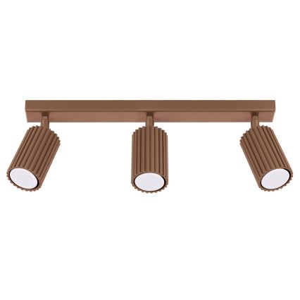 Brilagi - LED Bodové svítidlo CRESTO 3xGU10/10W/230V hnědá