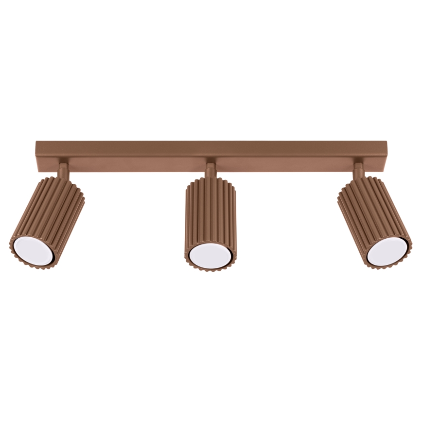 Brilagi - LED Bodové svítidlo CRESTO 3xGU10/10W/230V hnědá