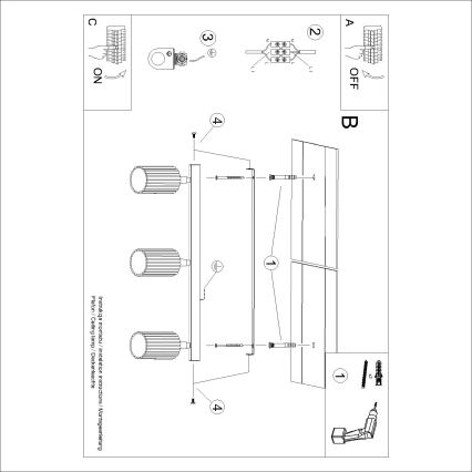 BRILAGI - LED Bodové svítidlo CRESTO 3xGU10/10W/230V oranžová